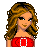 Pixel art contact sheet showing a female character in various poses with red strappy footwear and text elements including 'S', 'E', 'X', 'Y', and 'Sexy' on black and red backgrounds.