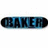A static digital image with a white background on the left and black background on the right, featuring pixelated text elements in cyan.