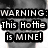 Four- with text and imagery: top-left warning, top-right celebrity portrait, bottom-left anime-style character, bottom-right vampire-themed phrase