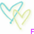 Animated sequence of heart-shaped line art with changing text labels beneath each frame.
