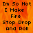 A static image with orange flame-like background and black text reading "Im So Hot I Make Fire Stop Drop And Roll" in two identical vertical sections.