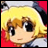 A pixelated anime-style character with blonde hair and large eyes appears on the left side of a contact sheet, while the right side displays text reading "Anime IM" above "COM" in white pixelated font against black background.