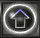 Four square display a pixelated upward arrow icon with a glowing circular border, each showing a different border intensity variation