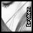 A black-and-white animated icon shows a person's face with visible eyes and hair, alongside vertical text reading 'broken' on the right side.