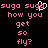 Pixelated text in pink and white on black background with a heart-shaped cursor overlay.
