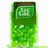 Green mint package with 'Makeout Mints!' text in orange, showing animation of the lower section moving upward.