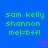 Blue background with green pixelated text reading 'sam kelly shannon mel=bffl' repeated twice, two pink pixelated hearts at bottom center and bottom right.