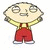 Pixelated cartoon character with yellow hair and red overalls standing next to blue pixelated text reading "Victory is mine!" on a gray background.