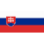 Static pixelated icon of a flag with horizontal stripes and a central coat of arms on gray background.