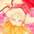 A split-frame contact sheet showing a pixelated anime-style character on the left and text on the right, with visible animation frame differences.