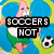 Pixelated cartoon character with pink skin and green shorts appears in a of , each showing different text overlays