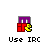 Pixelated icon with purple top, red middle, and yellow bottom sections; text 'Use IRC' below; green color change in middle section across observations.
