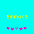 Yellow pixelated text 'Emma<3' on cyan background with pink and purple pixelated hearts below, two variations of heart arrangement.