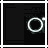 Animated sequence showing white neon-style text forming 'oneill' on a black background with a small wave icon in the bottom-right corner.