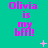 Cyan background with repeated pink text "Olivia is my bff!" and scattered white star-like shapes.