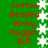 Green background with white star patterns and red text reading "Cotton Headed Ninny Muggin' ELF!" in two vertical
