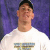 Pixelated static image of a person with short dark hair wearing a white shirt against a purple background.