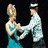 A pixelated image shows a couple dancing on the left, with text 'bop to the top' and a red heart symbol on the right.