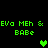 Green pixelated text and heart symbols on a black background with animated heart position changes.