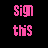 Pixelated pink text on black background reads 'sign this to stop the horror of' left and 'petition in the comments PREMADES' right.