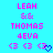 Pixelated text and heart symbols on cyan background with pink and blue elements, showing animation changes in heart symbols.