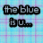 Pixelated text on a light blue and purple background with black outlines
