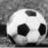 Two soccer balls on a gray background, one with pink text reading "Go Team Heat!" in pixelated font.