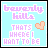 Pixel art contact sheet of three animated frames showing a light blue background with purple text and changing heart symbols.
