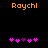 Two identical pixel art frames display orange text above a of pink and purple puzzle-piece icons on black background