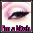 A contact sheet of five animated frames showing a close-up of an eye with pink eyeshadow and black eyeliner, featuring pixelated text in bright pink that changes across frames.