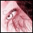 nine shows a close-up of a person's eye with visible bloodshot veins, accompanied by the text "TIRED EYES" in pixelated font