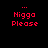Four pixelated display red text 'Nigga Please' on black backgrounds with yellow rectangular overlays in different positions
