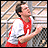 Animated sequence showing a person in red and white athletic wear transitioning through three poses with text overlays reading "JOHNNY KNOXVILLE" and "THE RINGER".