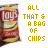 identical Lay's potato chip bag icons with yellow text 'ALL THAT'S A BAG OF CHIPS' and a red-and-yellow color scheme, where some letters in the text change color across frames
