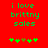 Red background with green pixelated text reading "i love brittny soles" and a of five small flower icons below, where the third icon changes from brown to green between frames