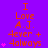 Purple background with orange text reading "I Love A.J. 4ever + 4always" and pink heart symbols, displayed in a of repeated elements