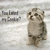 Static pixel art of a small animal with dark eyes and brown fur standing upright on a light background, next to partially obscured text.