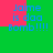 Green and pink pixelated background with blue text reading "Jaime is daa Bomb!!!!" in four identical quadrants.