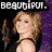 Six -aligned display a woman with blonde hair in various poses and backgrounds, each containing distinct text above or below the image