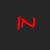 Red stylized text on dark gray backgrounds cycles through 'IN', 'GODS', and 'EYES' in a horizontal animation sequence.