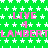 Green background with white star pattern, pink text repeating 'LIVE 4' and 'LAMBERT' in horizontal bands.