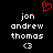 A black background displays two identical pixelated text blocks with a red heart symbol above the left block.
