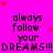 A static image with a bright pink background featuring repeated text and star decorations.