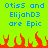 Bright green background with blue pixelated text reading "Otiss5 and ElijahD3 are Epic" and red pixelated flames at the bottom.
