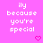 Pixelated text on a bright pink background with two pixel hearts at the bottom, each heart changing from solid to outline.