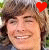 A two-frame contact sheet of a pixelated animated icon showing the same person with different text overlays and heart symbols.