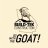 Pixelated icon shows a figure in dark clothing holding a long object, with 'GOAT!' text below on light background.