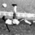 Black-and-white pixelated animation of a figure with multiple limbs and circular elements, overlaid with cyan text reading "Pele<3 ily<333 up my ledgend <33" and "#10" at top right.