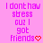 Pixelated text on pink background with red heart symbols, displaying repeated phrases and a gray rectangle in the bottom-right corner.