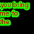 Green and blue pixelated text bubbles display red lettering against a black background, with green on the left reading 'you bring me to the' and blue on the right reading 'stupidest places but i go anyway :)'